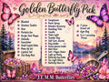 Golden Butterfly Pick